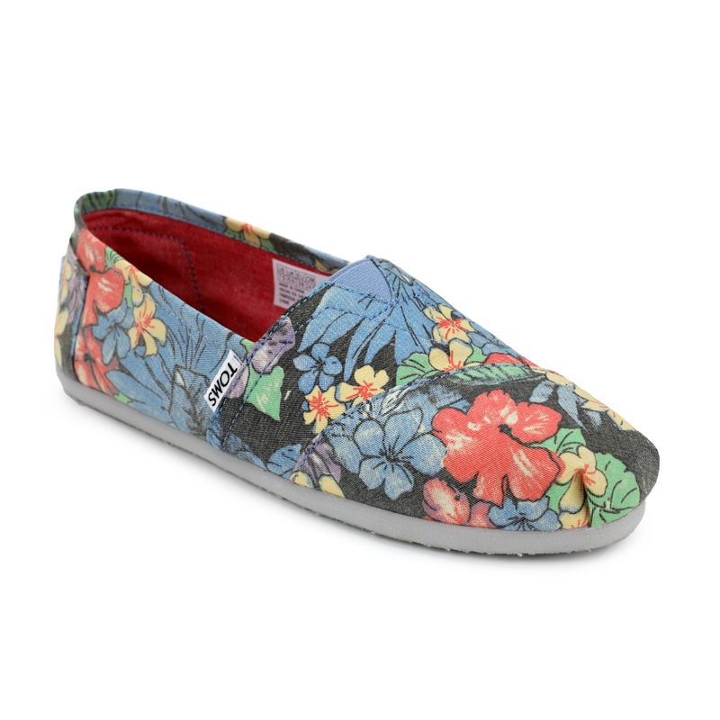 (image for) Toms 香港印染多彩花朵經典女款