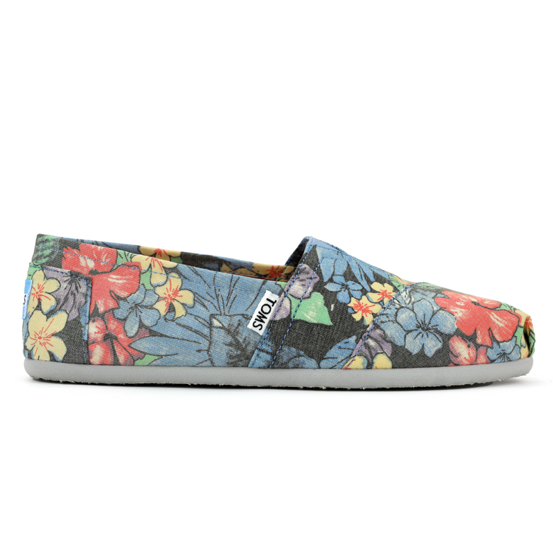 (image for) Toms 香港印染多彩花朵經典女款