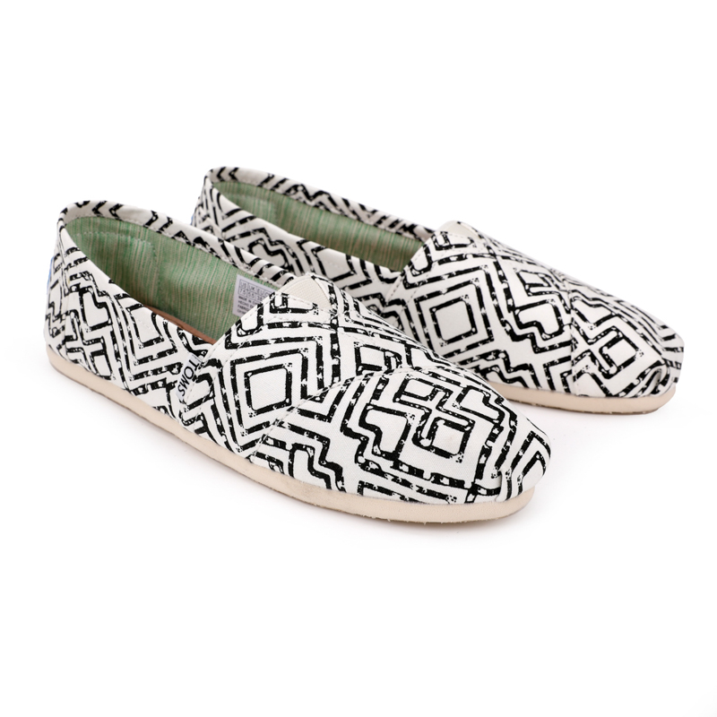 (image for) Toms 香港印染黑幾何經典男款