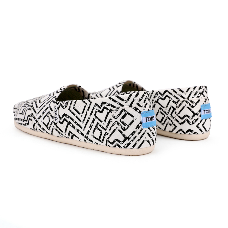 (image for) Toms 香港印染黑幾何經典男款