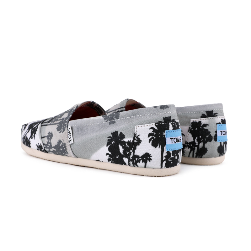 (image for) Toms 香港印染黑灰橘樹經典男款