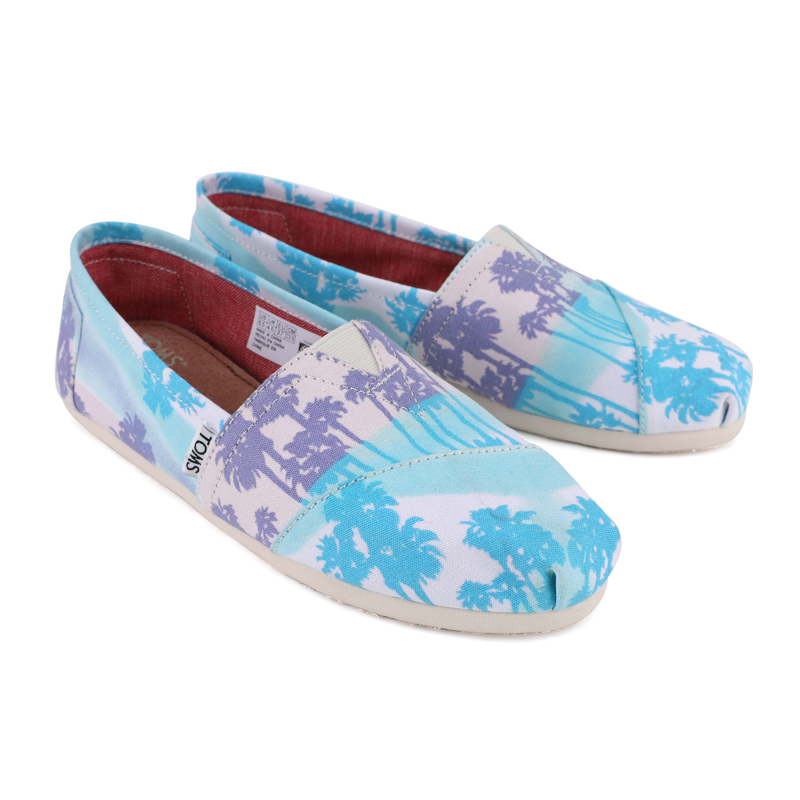(image for) Toms 香港印染藍色橘樹經典男款