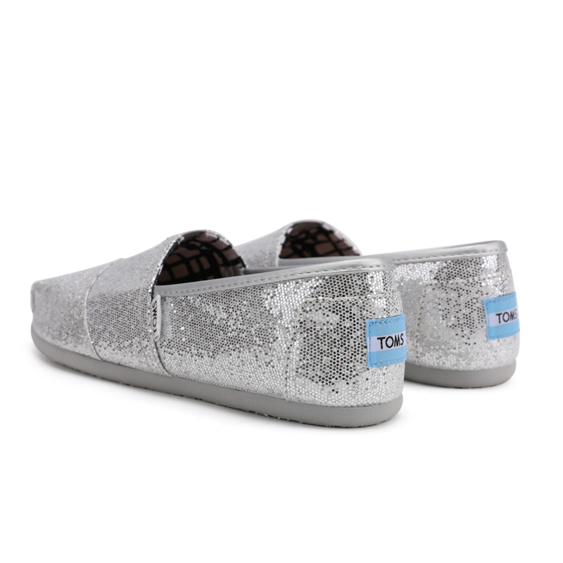 (image for) Toms 香港亮片銀色經典女款