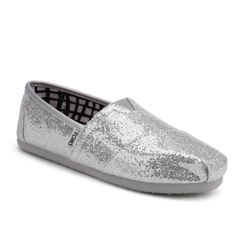 (image for) Toms 香港亮片銀色經典女款