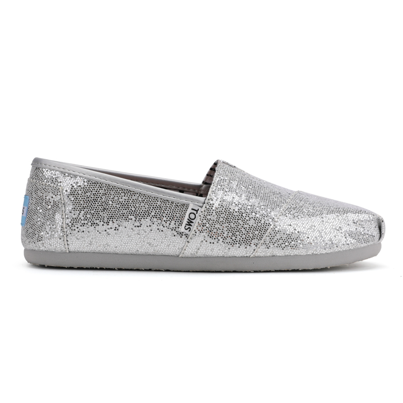 (image for) Toms 香港亮片銀色經典女款