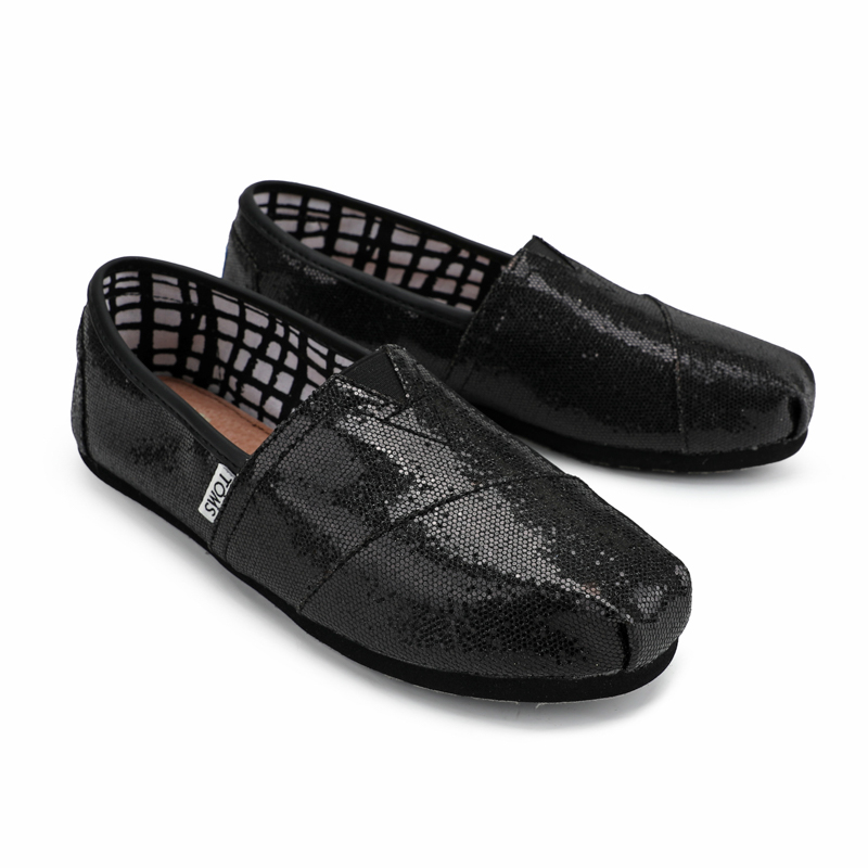 (image for) Toms 香港亮片黑色經典女款
