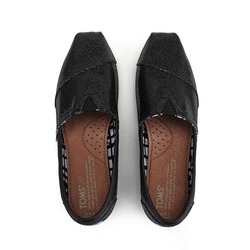 (image for) Toms 香港亮片黑色經典女款