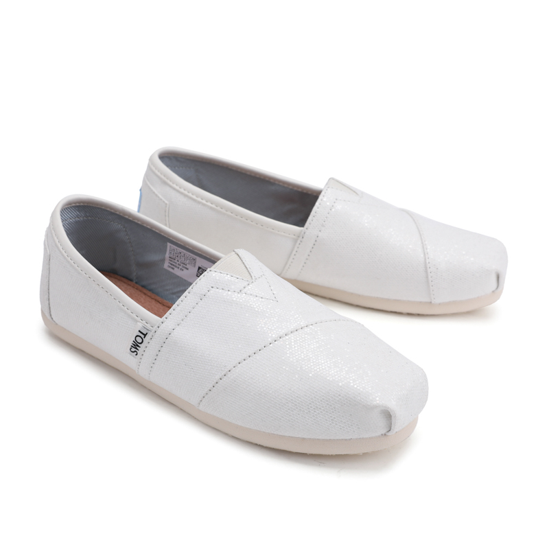 (image for) Toms 香港亮片白色經典女款