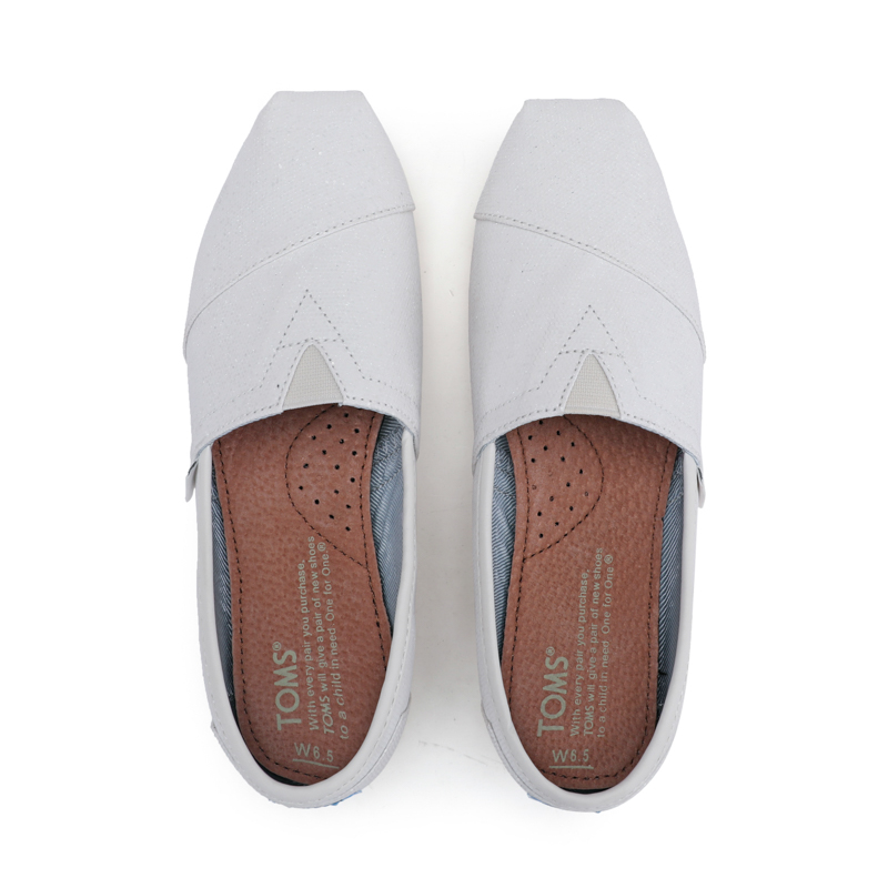 (image for) Toms 香港亮片白色經典女款