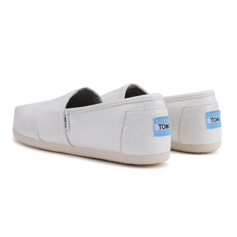 (image for) Toms 香港亮片白色經典女款
