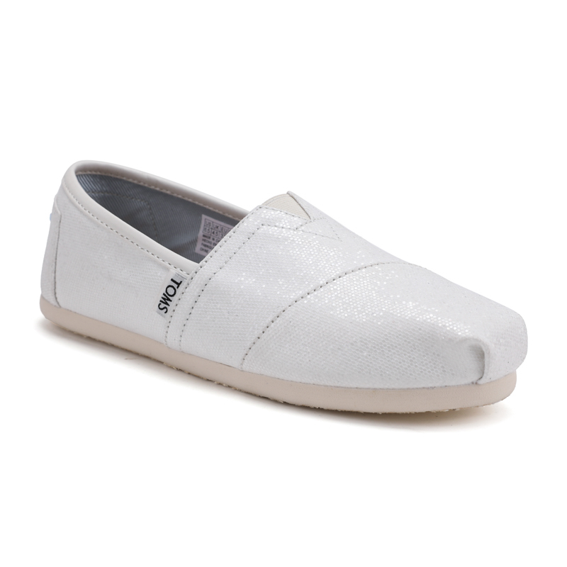 (image for) Toms 香港亮片白色經典女款