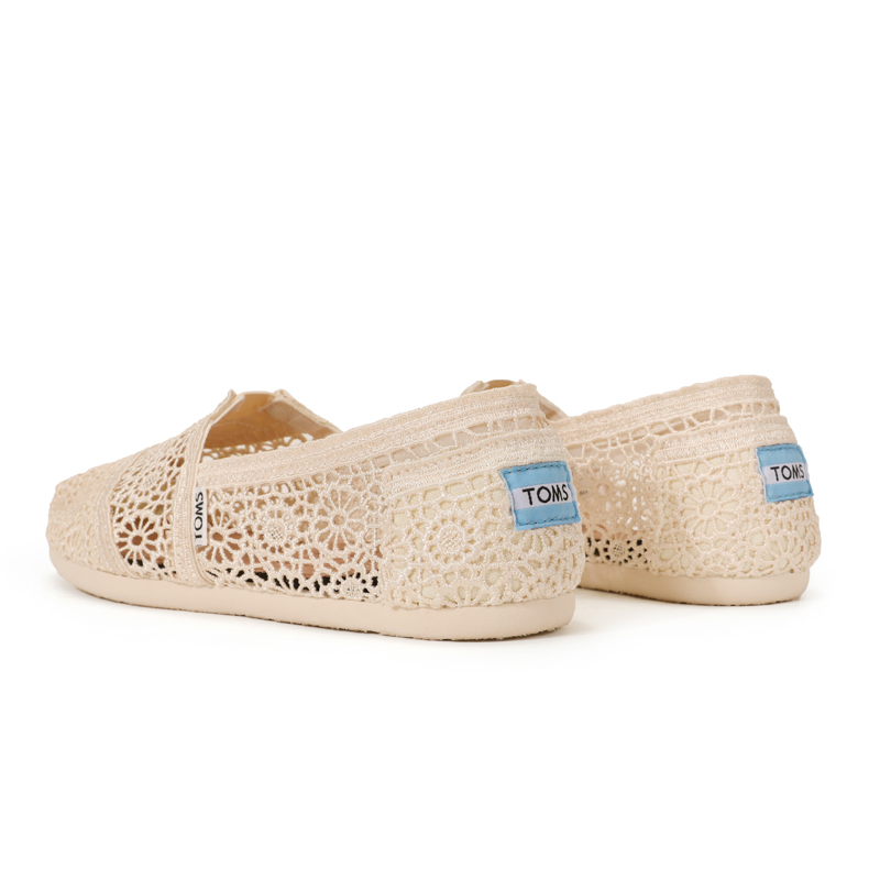 (image for) Toms 香港花邊蕾絲米色經典女款