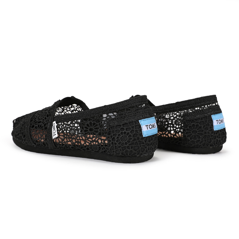 (image for) Toms 香港花邊蕾絲黑色經典女款