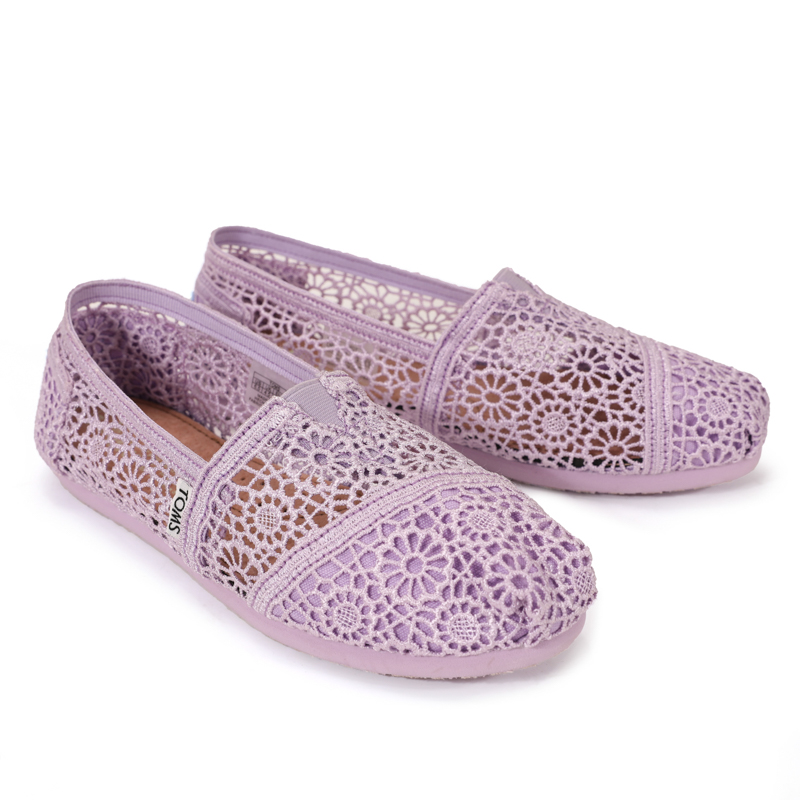 (image for) Toms 香港花邊蕾絲淡紫色經典女款