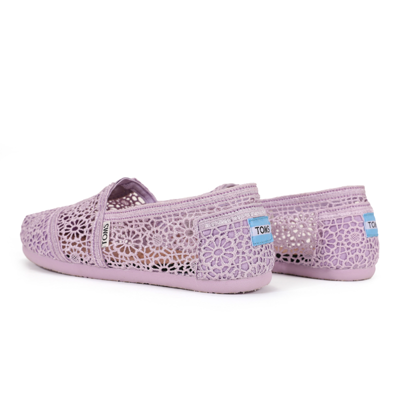 (image for) Toms 香港花邊蕾絲淡紫色經典女款