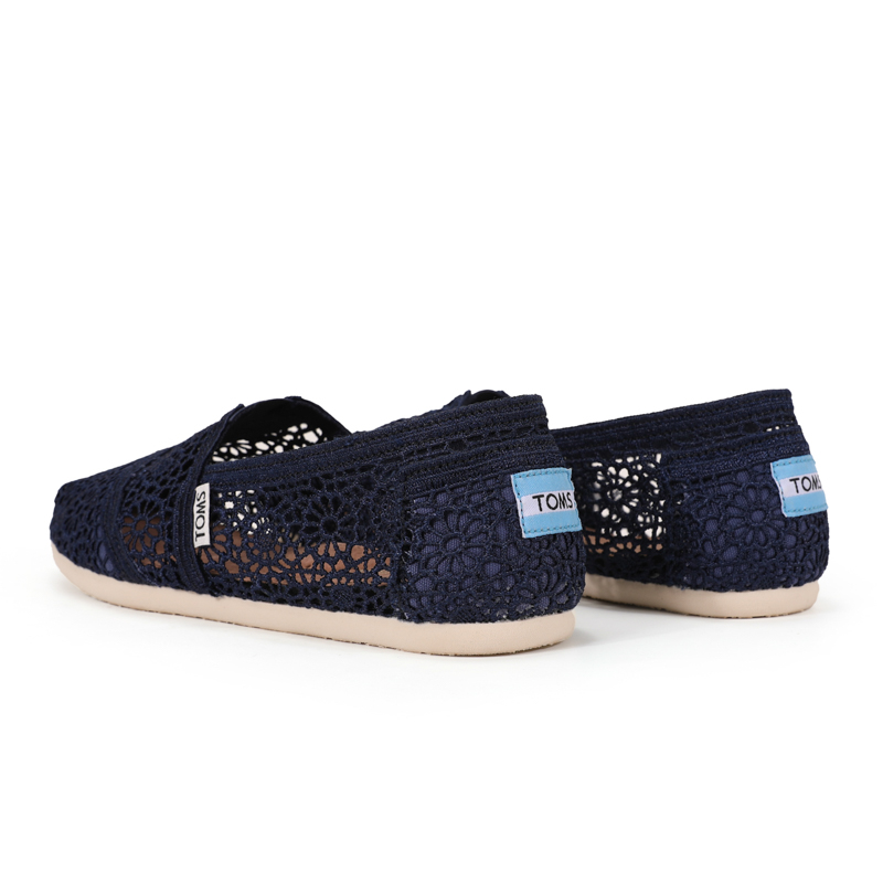 (image for) Toms 香港花邊蕾絲藍色經典女款
