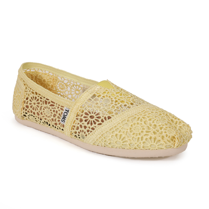 (image for) Toms 香港花邊蕾絲黃色經典女款