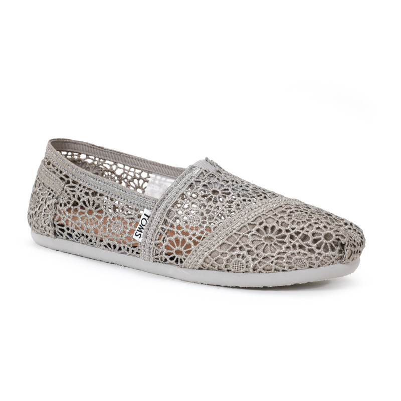 (image for) Toms 香港花邊蕾絲灰色經典女款