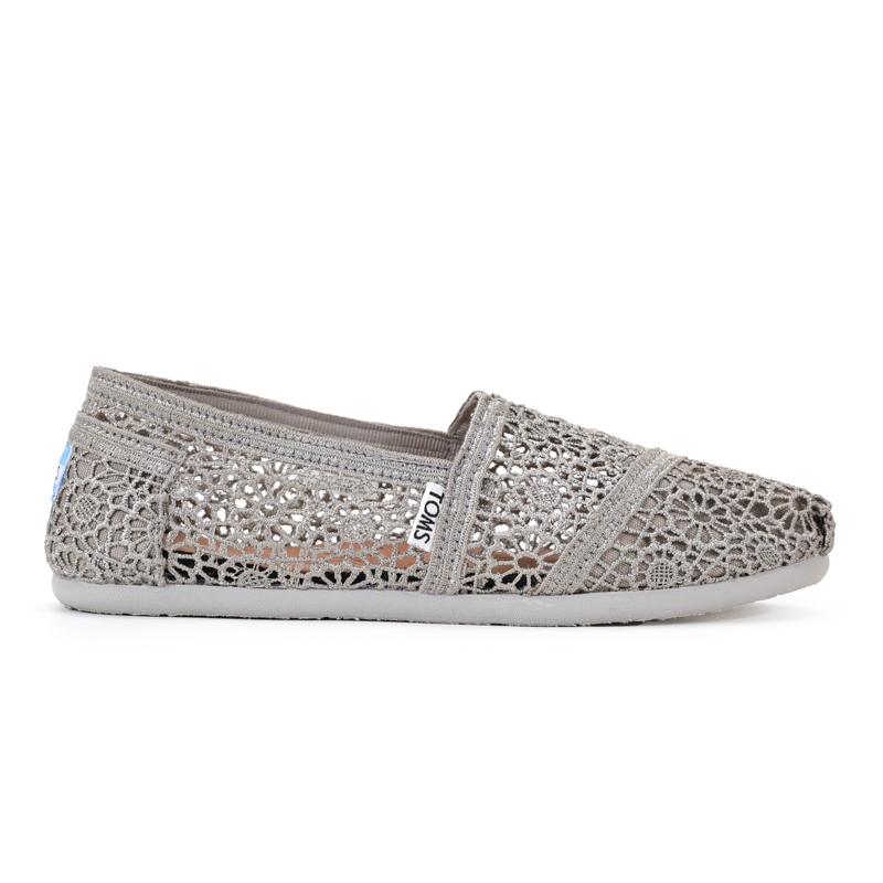 (image for) Toms 香港花邊蕾絲灰色經典女款