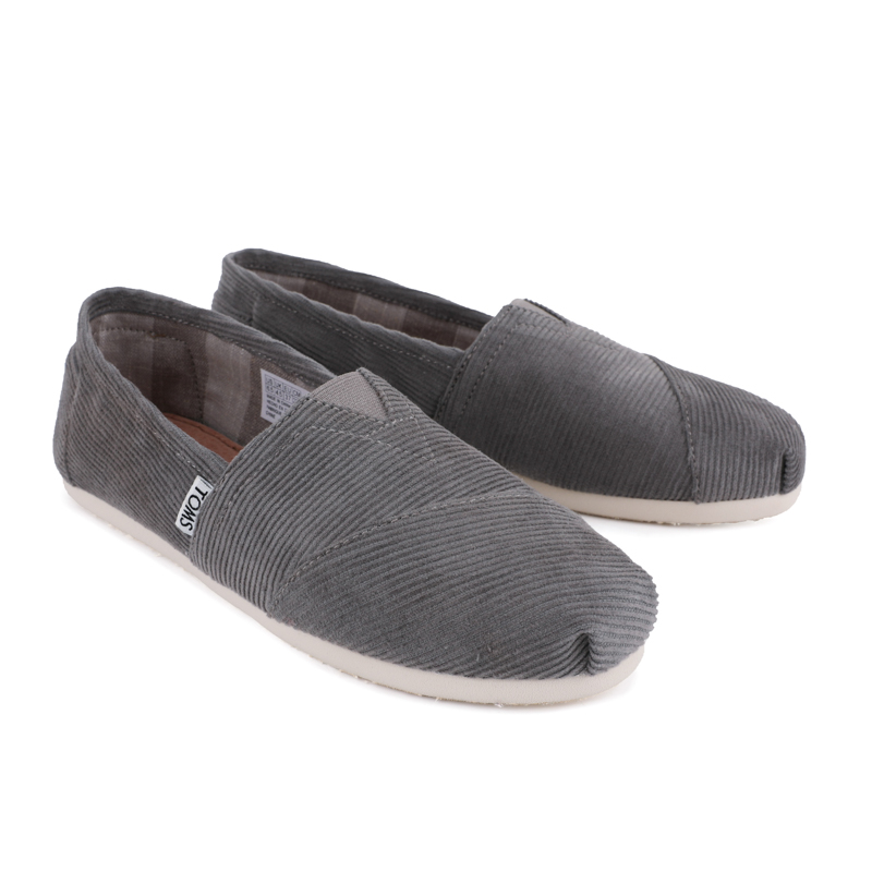 (image for) Toms 香港绒布灰色灯芯绒經典女款