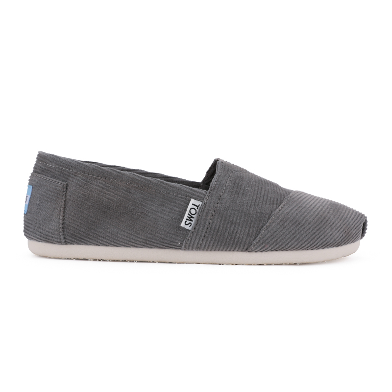 (image for) Toms 香港绒布灰色灯芯绒經典女款