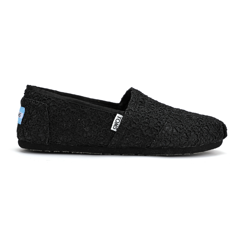 (image for) Toms 香港花邊蕾絲格麗特黑色經典女款