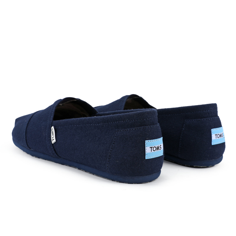 (image for) Toms 香港绒布藍色法蘭絨經典女款