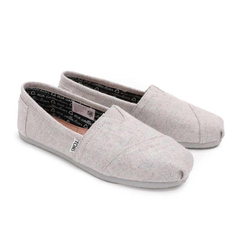 (image for) Toms 香港绒布灰色法蘭絨經典女款