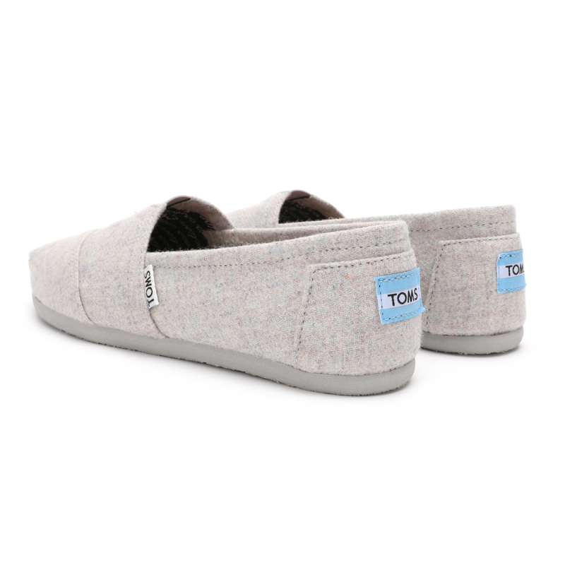 (image for) Toms 香港绒布灰色法蘭絨經典女款