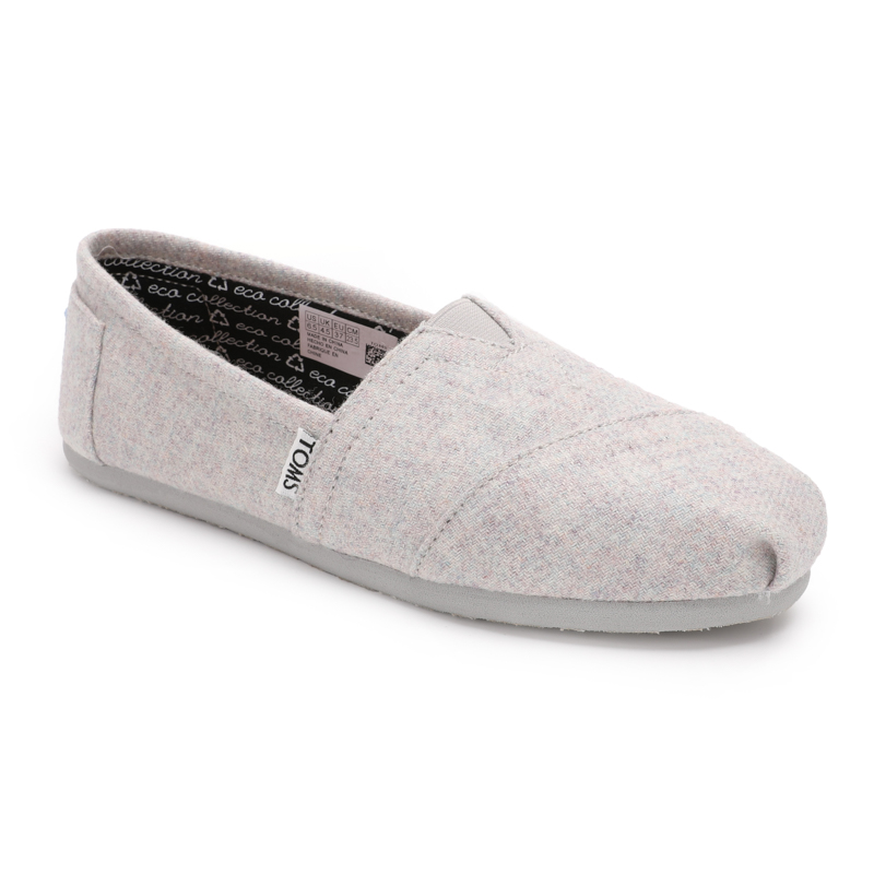 (image for) Toms 香港绒布灰色法蘭絨經典女款